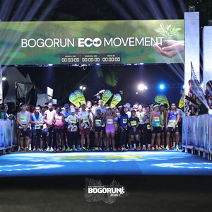 Race photo from BOGORUN 2026