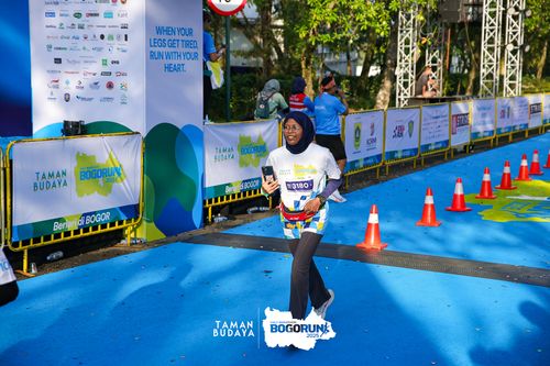 Race photo from Taman Budaya x BOGORUN 2025