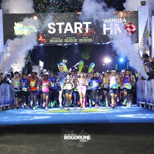 Race photo from BOGORUN 2026