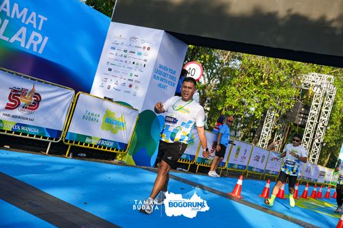 Race photo from Taman Budaya x BOGORUN 2025