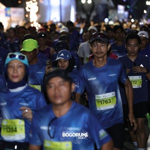 Race photo from BOGORUN 2026
