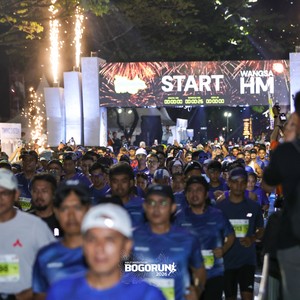 Race photo from BOGORUN 2026