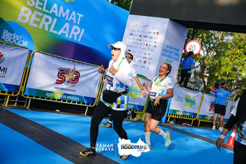 Race photo from Taman Budaya x BOGORUN 2025