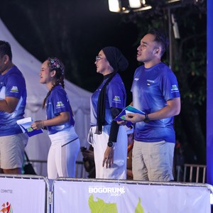 Race photo from BOGORUN 2026