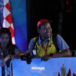 Race photo from BOGORUN 2026