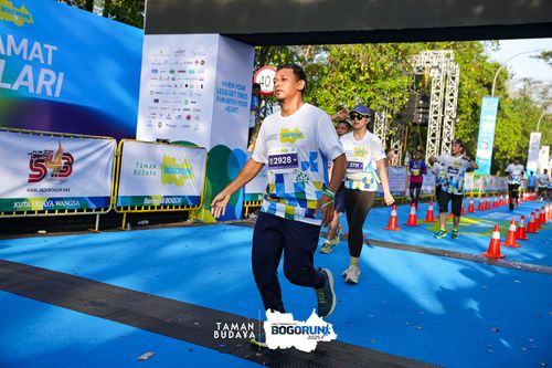 Race photo from Taman Budaya x BOGORUN 2025