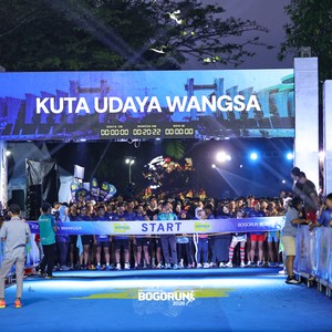 Race photo from BOGORUN 2026