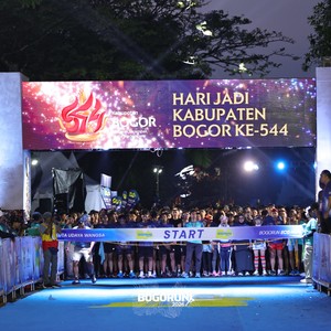 Race photo from BOGORUN 2026