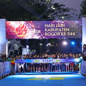Race photo from BOGORUN 2026