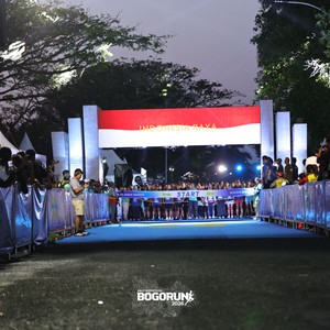 Race photo from BOGORUN 2026
