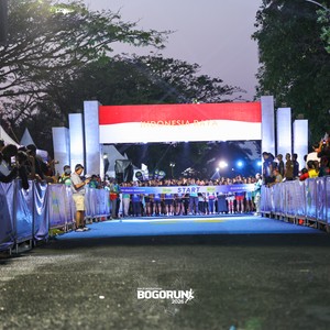 Race photo from BOGORUN 2026