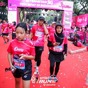 Race photo from SMARTFREN RUN 2026