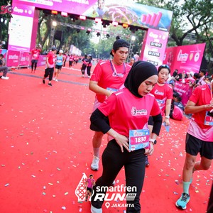 Race photo from SMARTFREN RUN 2026