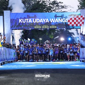 Race photo from BOGORUN 2026