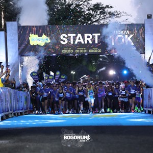 Race photo from BOGORUN 2026