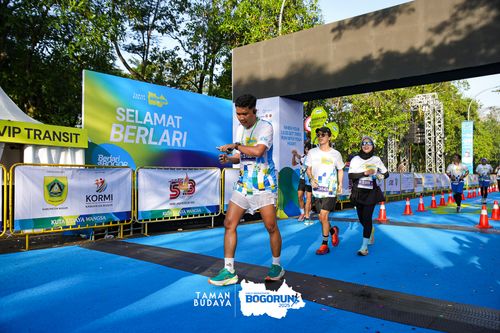 Race photo from Taman Budaya x BOGORUN 2025