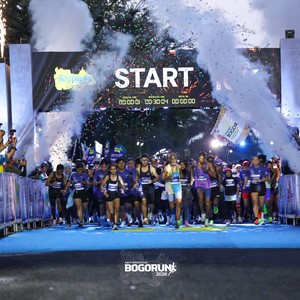 Race photo from BOGORUN 2026