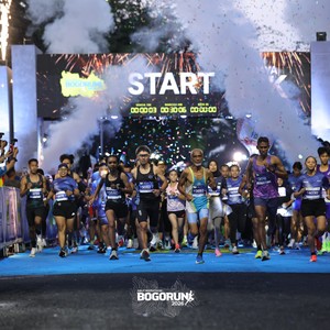 Race photo from BOGORUN 2026