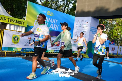 Race photo from Taman Budaya x BOGORUN 2025