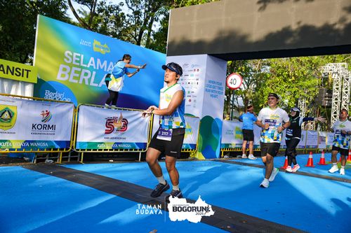 Race photo from Taman Budaya x BOGORUN 2025