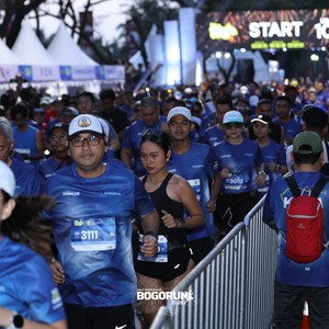 Race photo from BOGORUN 2026