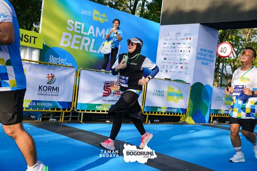 Race photo from Taman Budaya x BOGORUN 2025