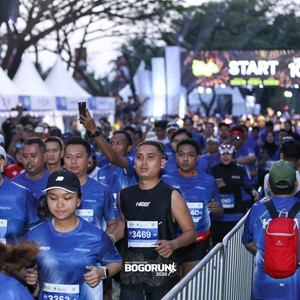 Race photo from BOGORUN 2026