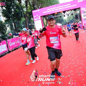 Race photo from SMARTFREN RUN 2026