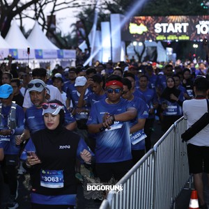Race photo from BOGORUN 2026