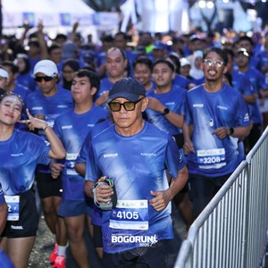 Race photo from BOGORUN 2026