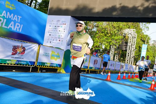 Race photo from Taman Budaya x BOGORUN 2025
