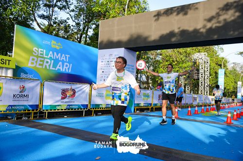 Race photo from Taman Budaya x BOGORUN 2025