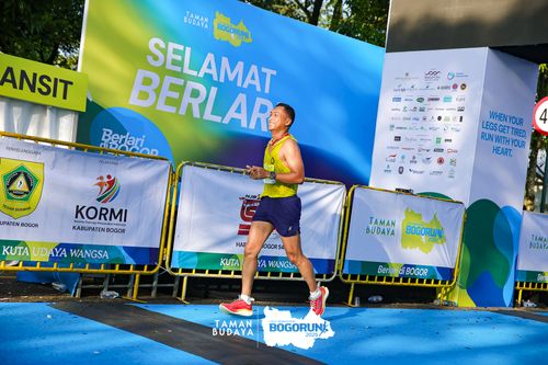 Race photo from Taman Budaya x BOGORUN 2025