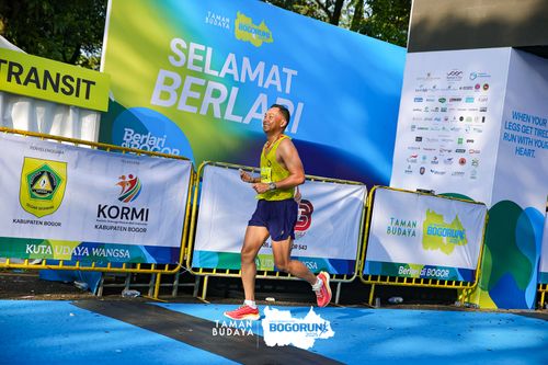 Race photo from Taman Budaya x BOGORUN 2025