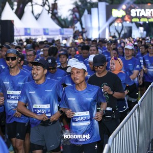 Race photo from BOGORUN 2026