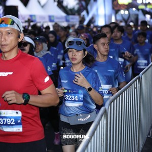 Race photo from BOGORUN 2026