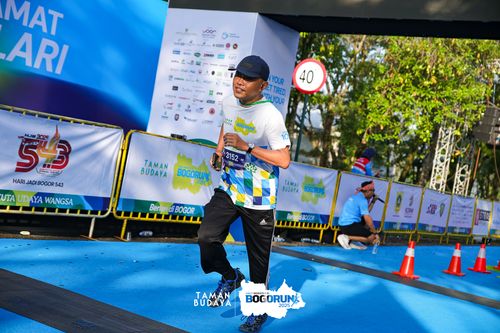 Race photo from Taman Budaya x BOGORUN 2025
