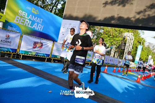 Race photo from Taman Budaya x BOGORUN 2025