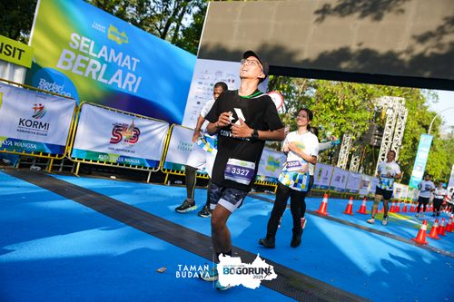 Race photo from Taman Budaya x BOGORUN 2025