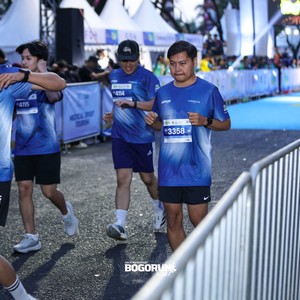 Race photo from BOGORUN 2026
