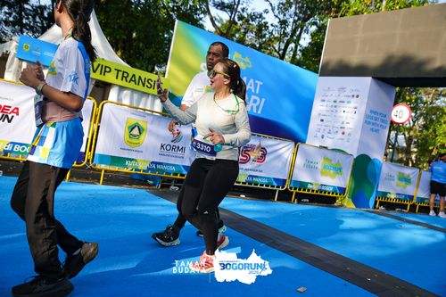 Race photo from Taman Budaya x BOGORUN 2025