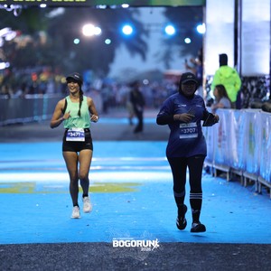 Race photo from BOGORUN 2026