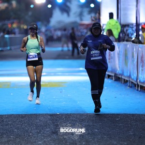 Race photo from BOGORUN 2026