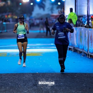 Race photo from BOGORUN 2026