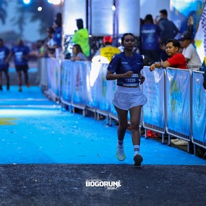 Race photo from BOGORUN 2026