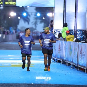 Race photo from BOGORUN 2026