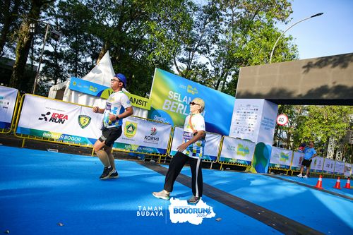 Race photo from Taman Budaya x BOGORUN 2025