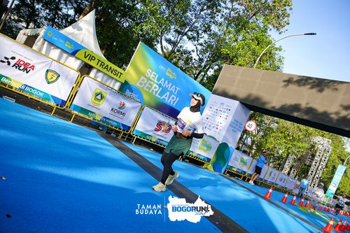 Race photo from Taman Budaya x BOGORUN 2025
