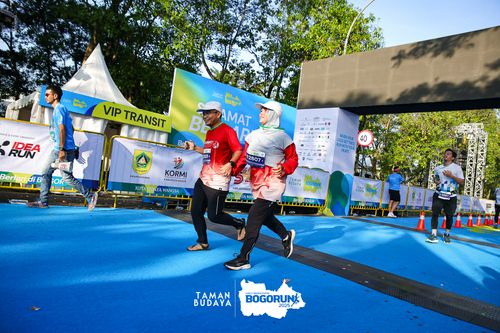 Race photo from Taman Budaya x BOGORUN 2025