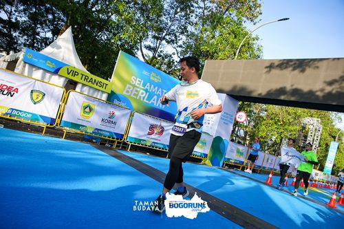 Race photo from Taman Budaya x BOGORUN 2025